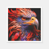 Serviette En Papier Artsy Bird (Devant)