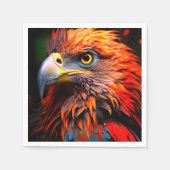 Serviette En Papier Artsy Bird (Devant)