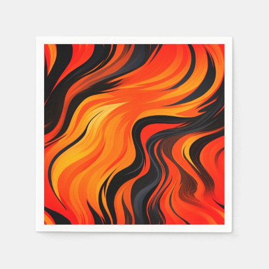 Serviette En Papier Artsy Stripes (Devant)