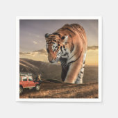 Serviette En Papier Artsy Tiger (Devant)