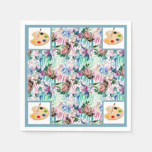 Serviette En Papier Arty (Devant)