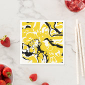 Serviette En Papier Asher - Liquify Abstraction (En situation)