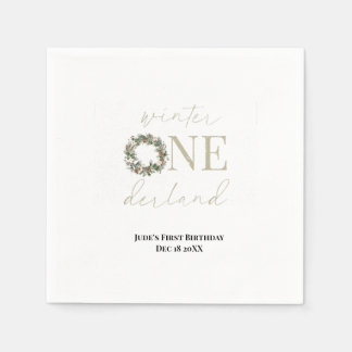 Serviette En Papier ASPEN Winter ONE derland Papier serviettes