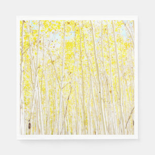 Serviette En Papier Aspens de gâteau de la vanille