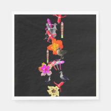 Assiette en papier pour une escale au paradis