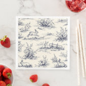 Serviette En Papier Assiettes de Lapin de Pâques (En situation)