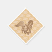 Serviette En Papier Assis Sirène (Coin)