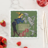 Serviette En Papier Assistant de papier Oz Napkin (En situation)