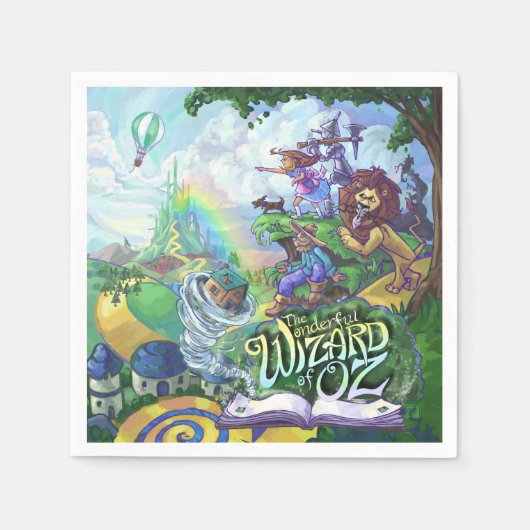 Serviette En Papier Assistant d'Oz (Devant)