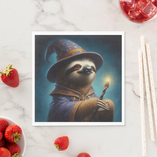 Serviette En Papier Assistant Sloth (En situation)