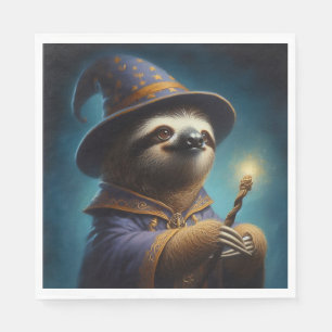 Serviette En Papier Assistant Sloth