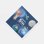 Serviette En Papier Astronaut dans l'espace Galaxie Thème Anniversaire (Coin)
