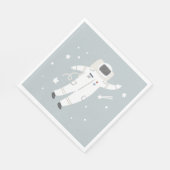 Serviette En Papier Astronaut & Stars Space Anniversaire (Coin)