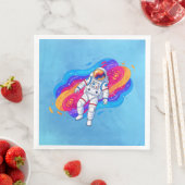 Serviette En Papier Astronaute (En situation)