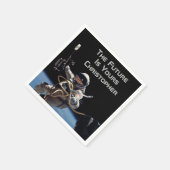 Serviette En Papier Astronaute de l'espace de graduation personnelle (Coin)