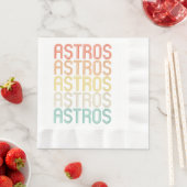 Serviette En Papier Astros  (En situation)