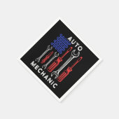 Serviette En Papier Atelier de tournevis à clé US Flag (Coin)