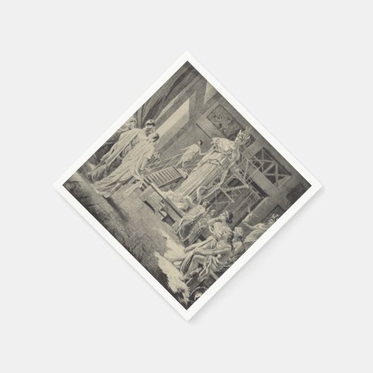 Serviette En Papier Athena in the Parthénon (Coin)