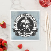 Serviette En Papier Athlétisme de hockey (En situation)