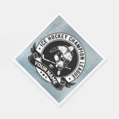 Serviette En Papier Athlétisme de hockey (Coin)