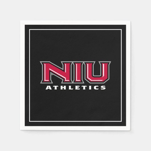 Serviette En Papier Athlétisme NIU (Devant)
