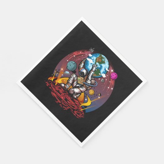 Serviette En Papier Atlas Space Man (Coin)
