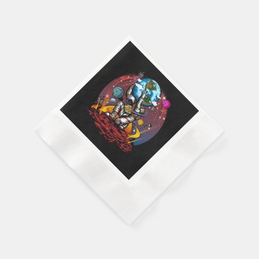 Serviette En Papier Atlas Space Man (Coin)