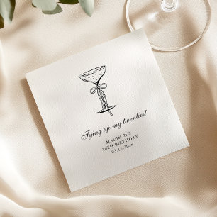 Serviette En Papier Attacher ma fête de Champagne