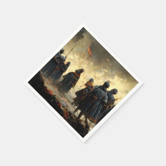 Serviette En Papier Attaquez l'endroit (Coin)