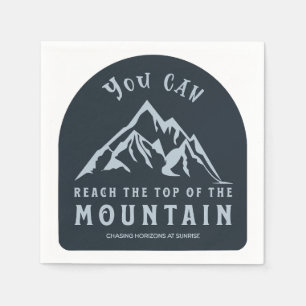 Serviette En Papier Atteindre le sommet de la montagne