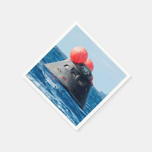 Serviette En Papier Atterrissage en parachute spatial Orion (Coin)