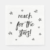 Serviette En Papier Attitude, Objectifs, Amour, Rêves Citation Motivat (Devant)