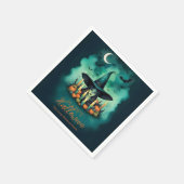 Serviette En Papier Attractive & Mystical Halloween Witch Conjures (Coin)