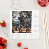 Serviette En Papier Attraper une chambre | Sorcière à thème Halloween  (En situation)