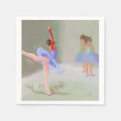 Serviette En Papier Au Ballet (Devant)