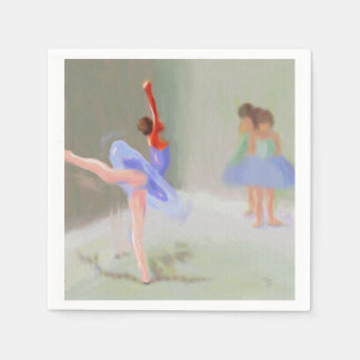 Serviette En Papier Au Ballet