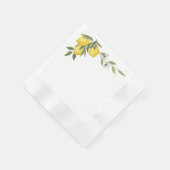 Serviette en papier au citron (Coin)
