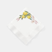 Serviette en papier au citron (Coin)