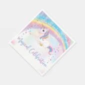 Serviette En Papier Au-Dessus De L'Arc-En-Ciel, Anniversaire De La lic (Coin)