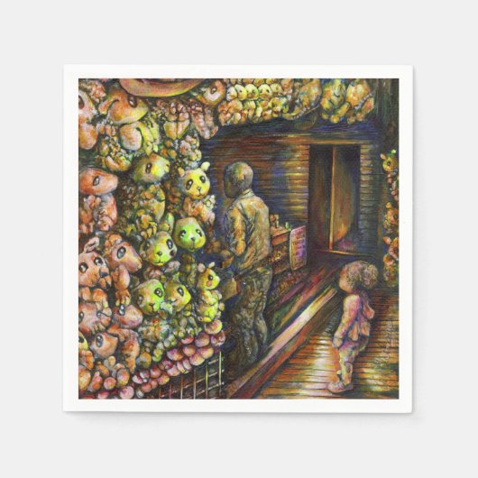 Serviette En Papier Au nord du cirque (Devant)