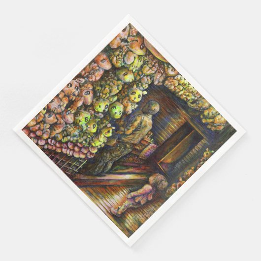 Serviette En Papier Au nord du cirque (Coin)