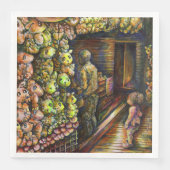 Serviette En Papier Au nord du cirque (Devant)