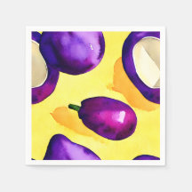 Aubergine - Napkin