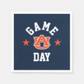 Serviette En Papier Auburn University Jeu Day (Devant)