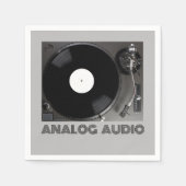 Serviette En Papier Audio analogique (Devant)