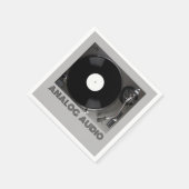 Serviette En Papier Audio analogique (Coin)