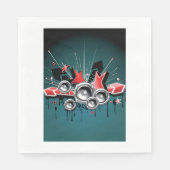 Serviette En Papier Audio haut-parleurs musicaux (Devant)