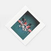 Serviette En Papier Audio haut-parleurs musicaux (Coin)