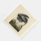 Serviette En Papier Audubon Great Blue Heron Marsh Bird (Coin)