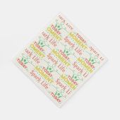 Serviette En Papier Aujourd'hui Moment, Sac fourre-tout Spark Life (Coin)